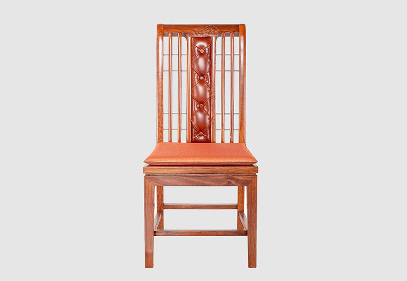 佳木斯芙蓉榭中式实木餐椅效果图