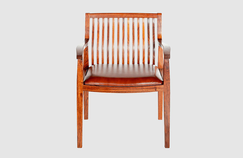 佳木斯中式实木大方椅家具效果图