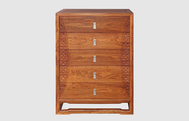 佳木斯中式实木五斗柜家具有什么特点